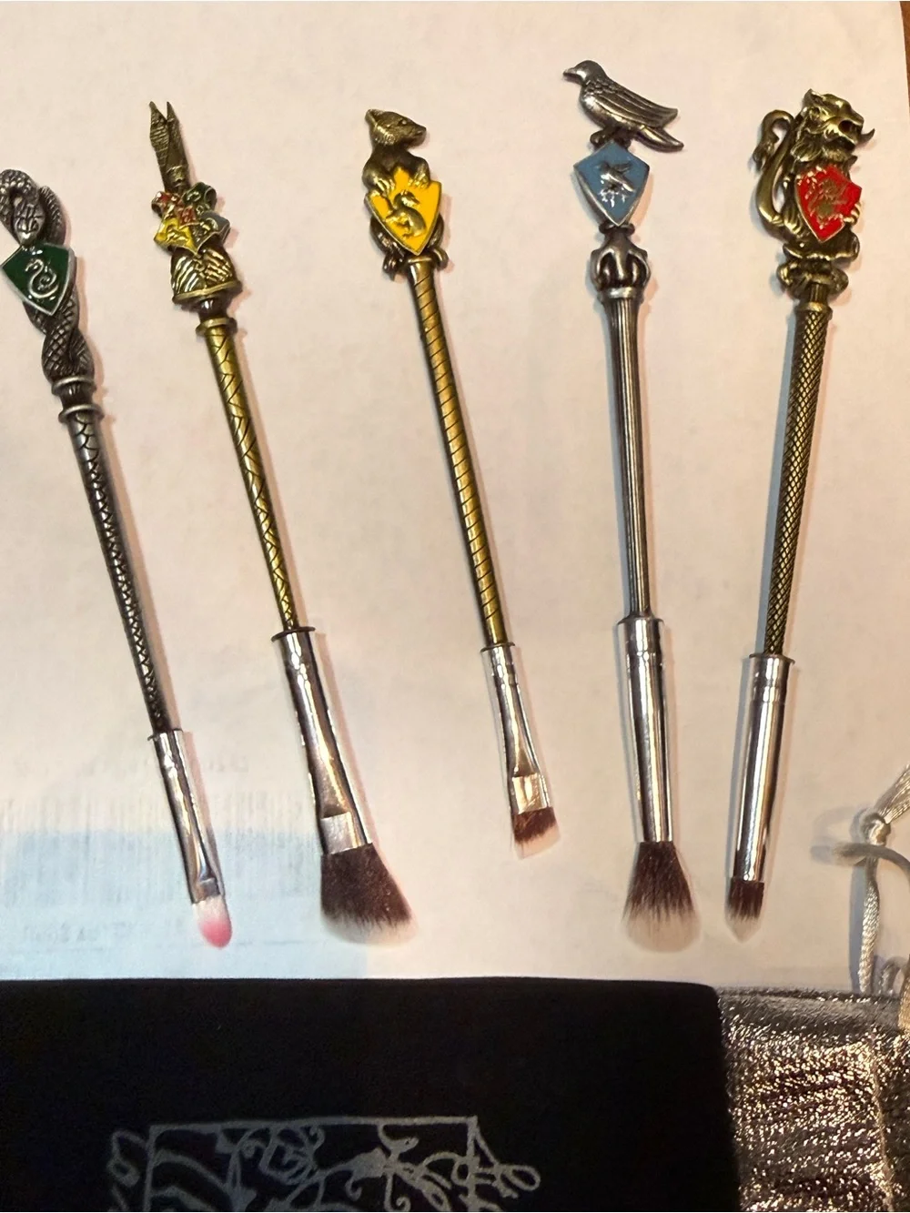 New Harry Potter 5 pc wizard makeup brushes